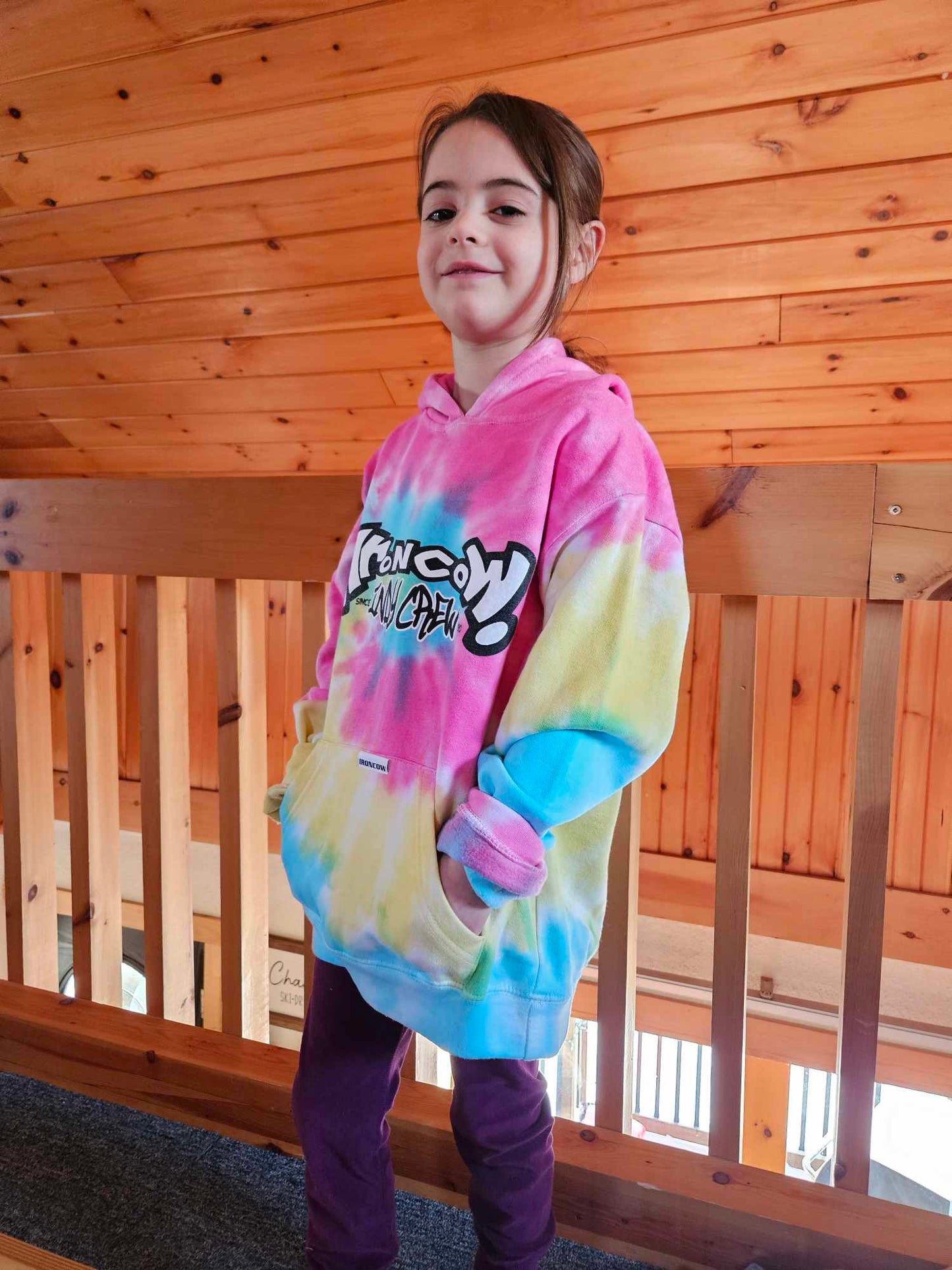 Youth Indy Crew Tye-Dye Hoodie