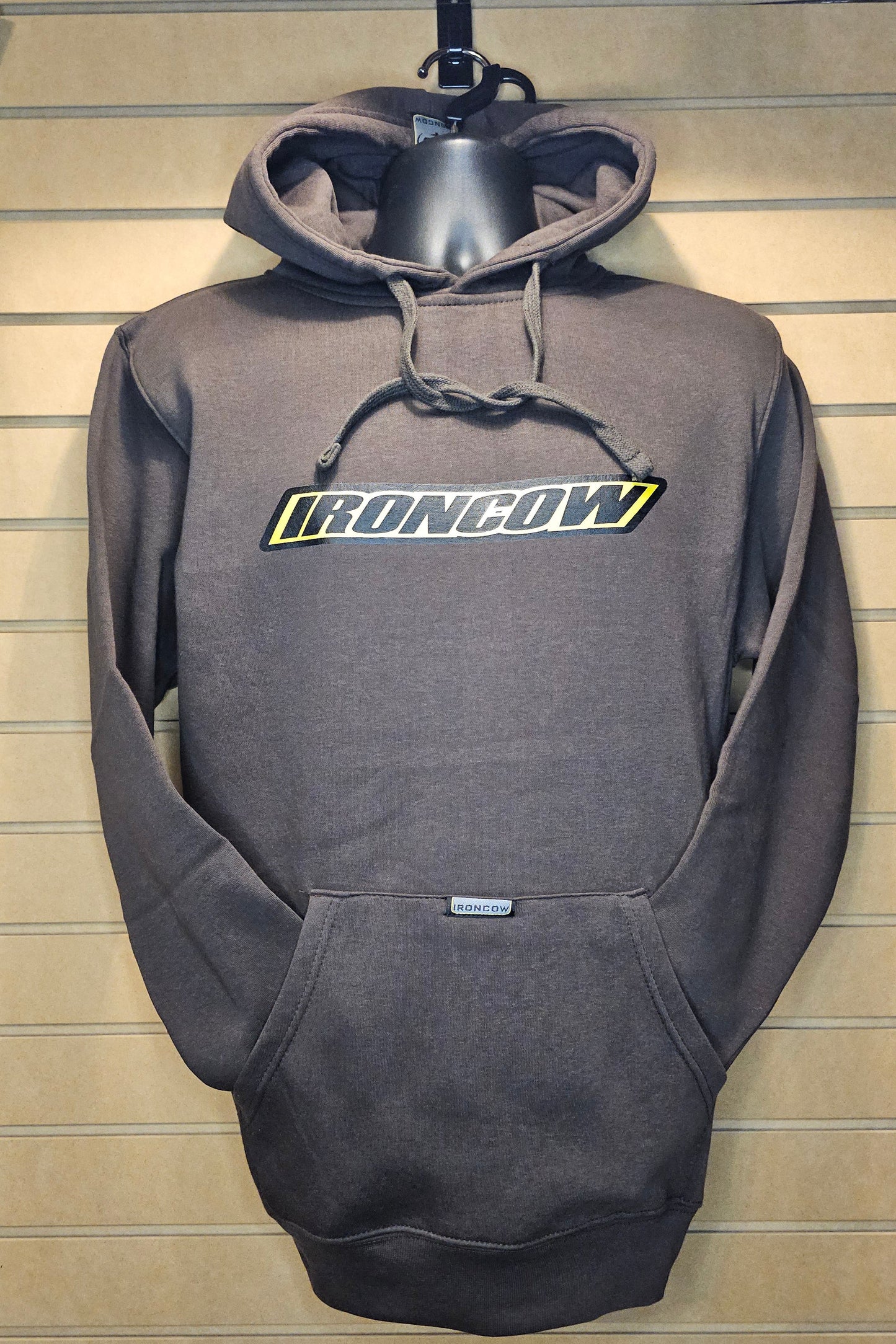 FISH hoodie - chocolate