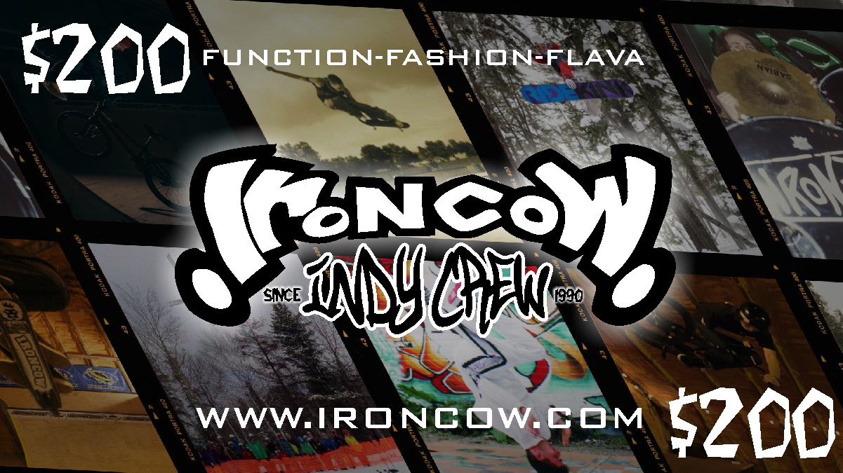 IRONCOW - INDY CREW Gift Card