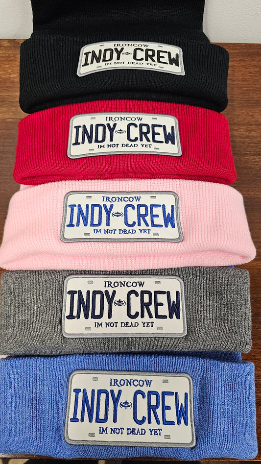 Cuff Beanie - INDY-CREW Plate Patch